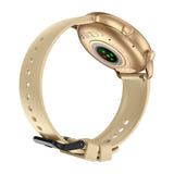 Zeblaze Btalk 3 Plus - Montre connectée 1,39 pouce dorée : dos capteur