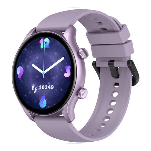 Zeblaze Btalk 3 Plus - Montre connectée 1,39 pouce violette : face