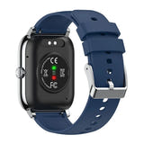 Zeblaze Btalk Pro - Montre connectée argentée 1,91 pouce avec appels : argent dos capteur