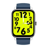 Zeblaze Btalk Pro - Montre connectée argentée 1,91 pouce avec appels : argent profil boutons