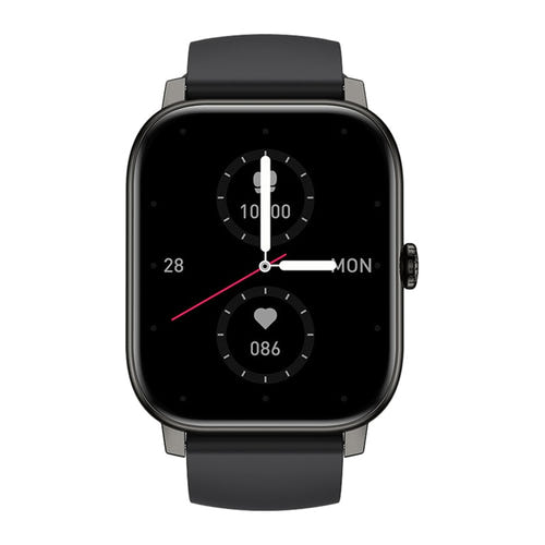 Zeblaze Btalk Pro - Montre connectée 1,91 pouce avec appels Bluetooth (noire) : écran de face