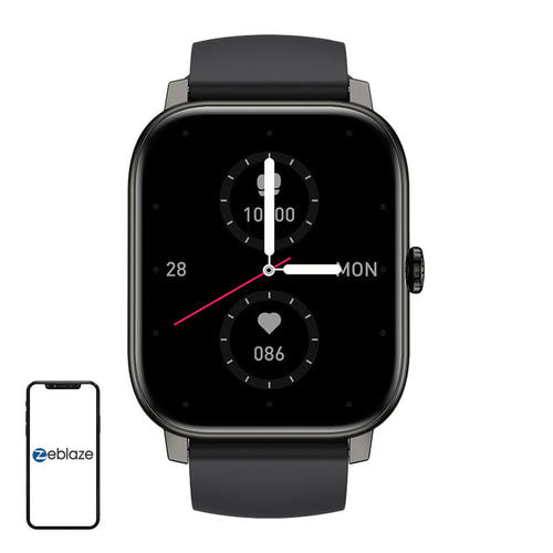 Zeblaze Btalk Pro - Montre connectée 1,91 pouce avec appels Bluetooth (noire)