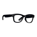 Zeblaze Eyewear Clear - Lunettes connectées IA à verres transparents : caméra dans la branche