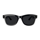 Zeblaze Eyewear - Lunettes connectées IA à verres photochromiques (noires) : monture noire profil