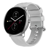 Zeblaze GTR 3 Pro - Montre connectée AMOLED 1,43 pouce argent : profil