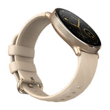 Zeblaze GTR 3 Pro - Montre connectée AMOLED 1,43 pouce dorée : dos carbone