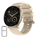 Zeblaze GTR 3 Pro - Montre connectée AMOLED 1,43 pouce dorée : face