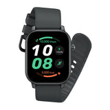 Zeblaze GTS 3 GPS - Montre connectée à GPS intégré grise : dos capteur