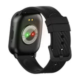 Zeblaze GTS 3 - Montre connectée 2,03 pouces noire avec appels Bluetooth : dos capteur