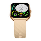 Zeblaze GTS 4 - Montre connectée AMOLED 1,94 pouce dorée : bracelet silicone