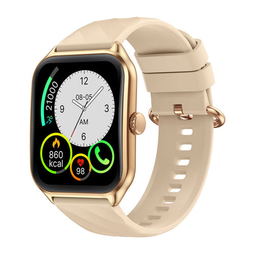 Zeblaze GTS 4 - Montre connectée AMOLED 1,94 pouce dorée : cadran
