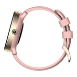 Zeblaze Lily 2 - Montre connectée AMOLED 1,2 pouce rose : bracelet acier