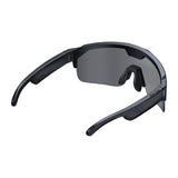 Zeblaze Q01 - Lunettes de sport connectées IA à verres bleus : bleu branches et charnières