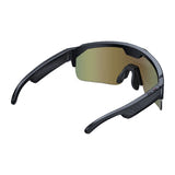 Zeblaze Q01 - Lunettes de sport connectées IA à verres orange : branches et charnières