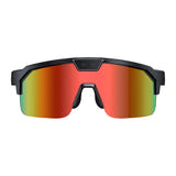 Zeblaze Q01 - Lunettes de sport connectées IA à verres orange : profil monture