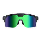 Zeblaze Q01 - Lunettes de sport connectées IA à verres verts : vert profil monture