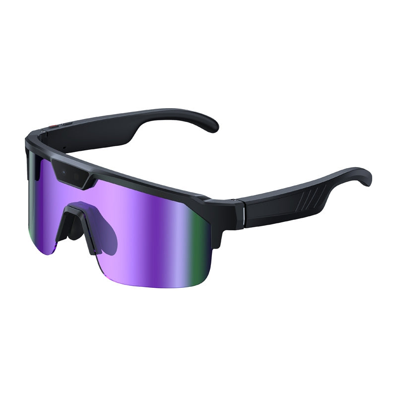 Zeblaze Q01 - Lunettes de sport connectées IA à verres violets - visuel 1