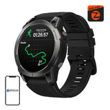 Zeblaze Stratos 3 Pro - Montre connectée GPS AMOLED noire : cadran