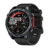 Zeblaze Stratos 4 - Montre connectée GPS norme militaire noire : cadran