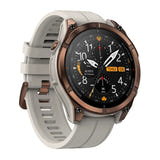 Zeblaze Stratos 4 Pro - Montre connectée GPS outdoor marron : lunette acier