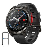 Zeblaze Stratos 4 Pro - Montre connectée GPS outdoor noire : cadran