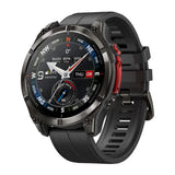 Zeblaze Stratos 4 Pro - Montre connectée GPS outdoor noire : face