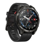 Zeblaze Stratos 4 Pro - Montre connectée GPS outdoor noire : lunette acier