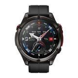 Zeblaze Stratos 4 Pro - Montre connectée GPS outdoor noire : profil boutons