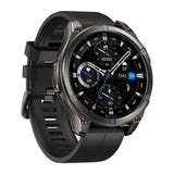 Zeblaze Vibe 8 Abyss - Montre connectée baroudeuse 5 ATM noire : profil acier
