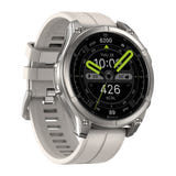 Zeblaze Vibe 8 Abyss - Montre connectée robuste AMOLED 1,43 pouce (grise) : écran AMOLED face