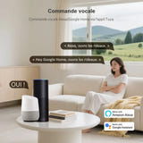 Zemismart ZM87 - Rail de rideau électrique Wi-Fi, 4,1 m, applications Tuya et Smart Life : WiFi 4,1 m galerie 3