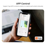 Zemismart ZM87 - Rail de rideau électrique Zigbee 3.0, appli, voix et télécommande RF : moteur